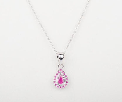 Silver Poppy Pendant